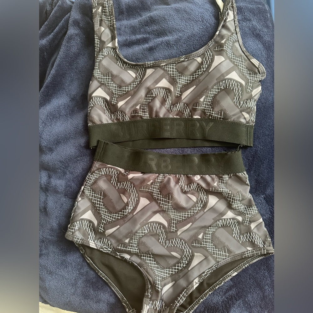 Burberry two piece swim